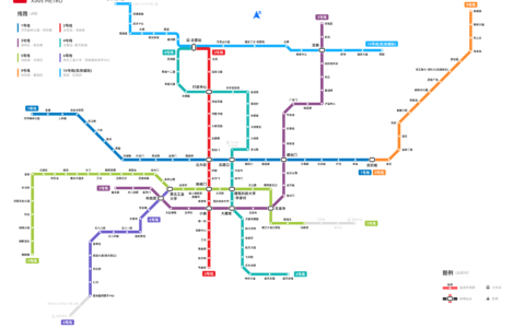 西安地铁线路图高清版大图（西安地铁9号线首末班车时间表）